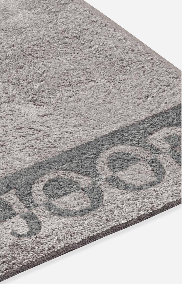 Joop Badteppich JOOP! LOGO STRIPES In Platin, 50 X 60 Cm