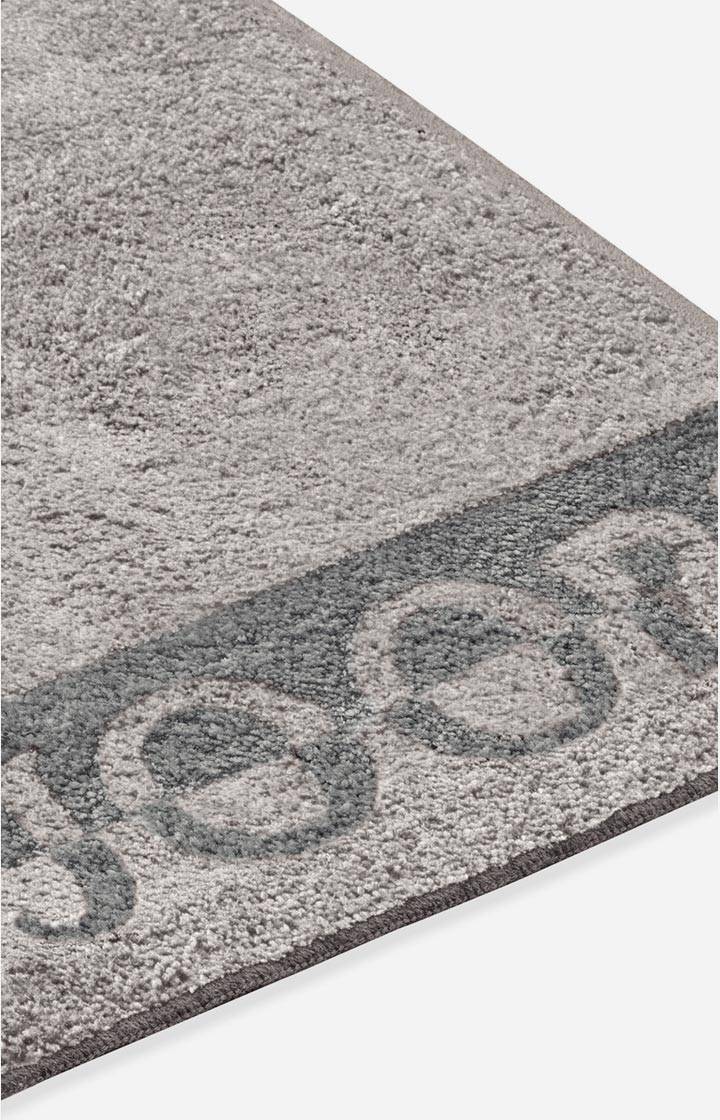 Joop Badteppich JOOP! Logo Stripes In Platin, 70 X 120 Cm