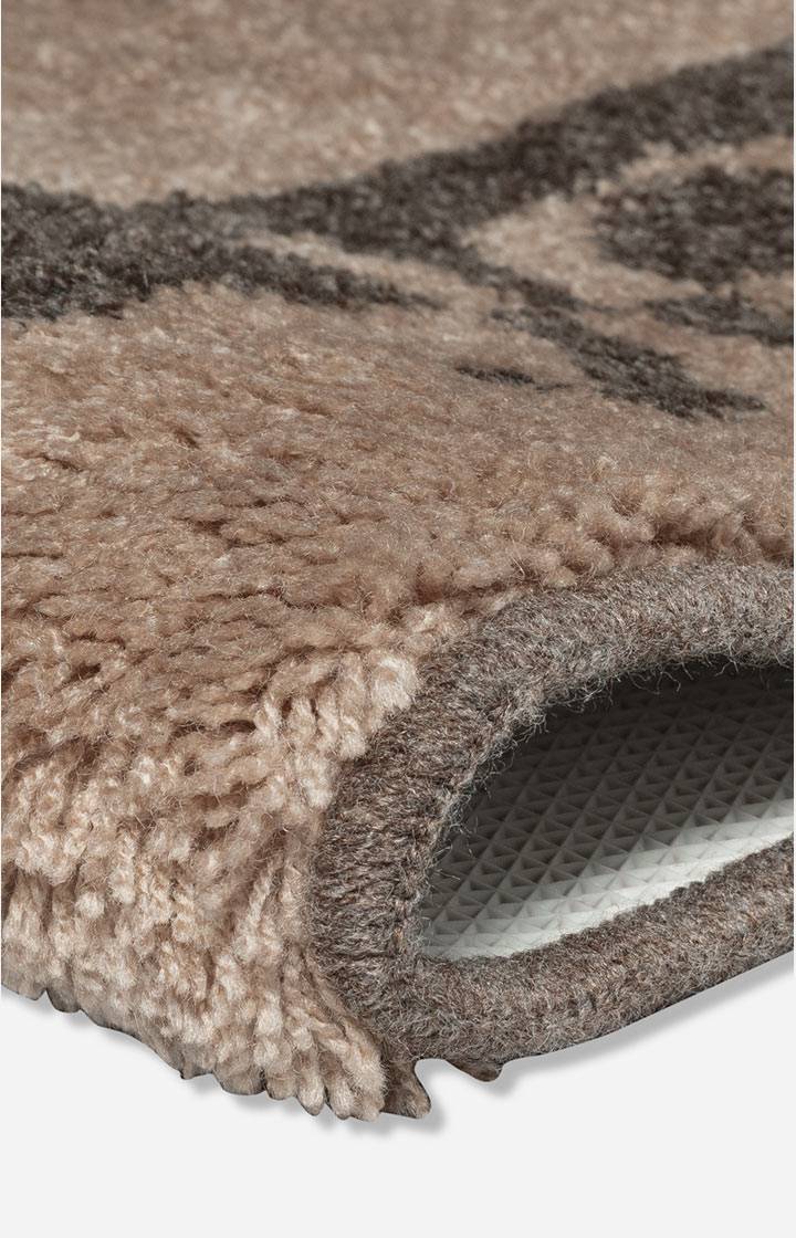 Joop Badteppich JOOP! Logo Stripes In Sand, 70 X 120 Cm