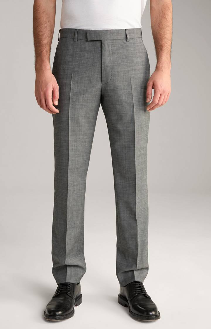 Joop Baukasten-Anzughose Brad in Anthrazit strukturiert