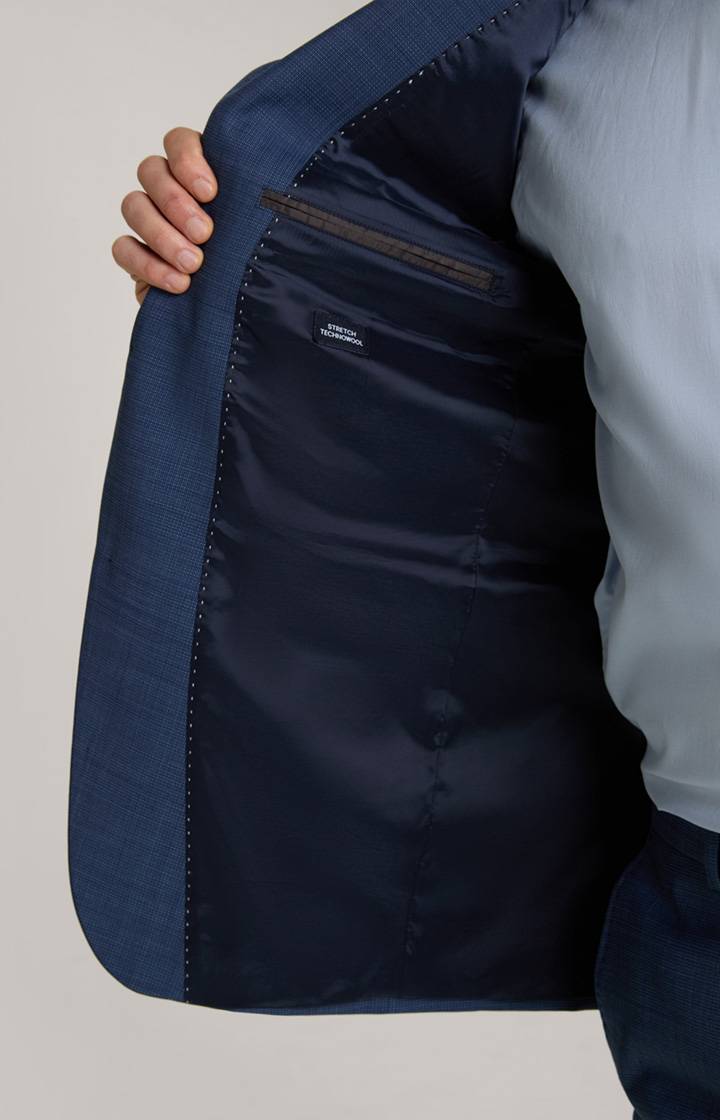 Joop Baukasten-Sakko Finch In Dunkelblau Strukturiert