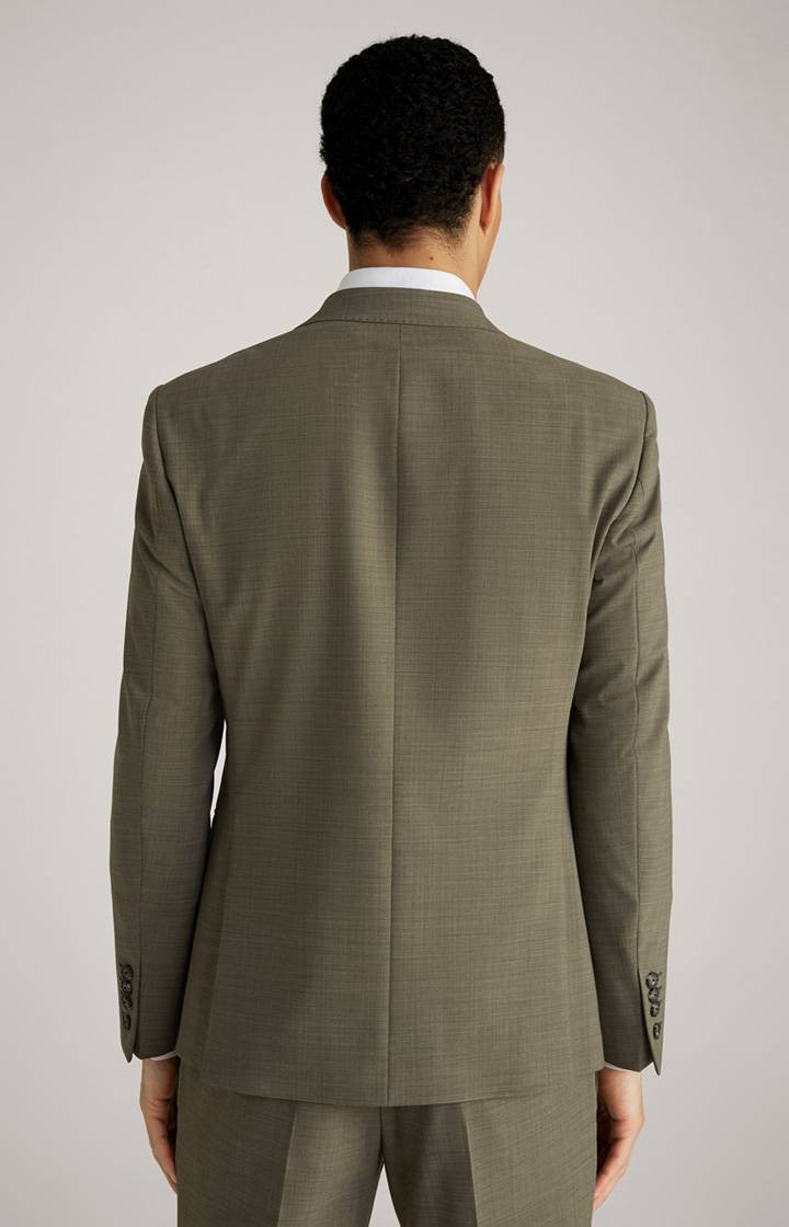 Joop Baukasten-Sakko Herby In Olivgrün Strukturiert