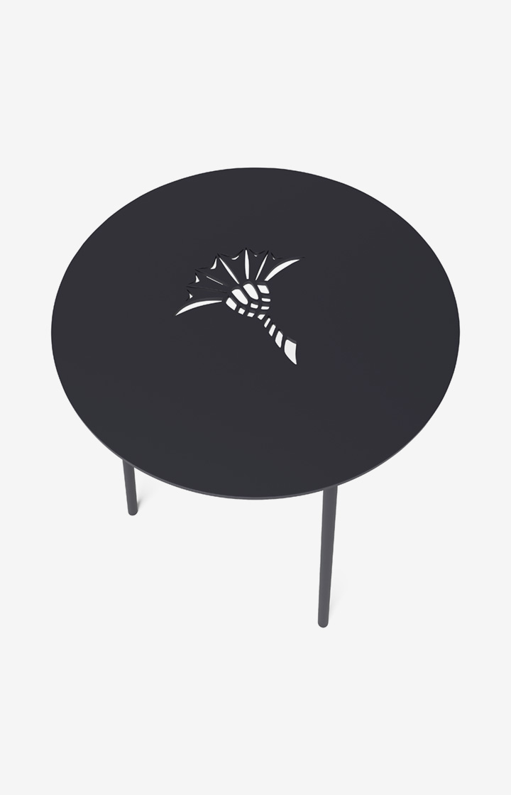 Joop Beistelltisch JOOP! EMBOSS, 40 x 52 cm in Nachtblau