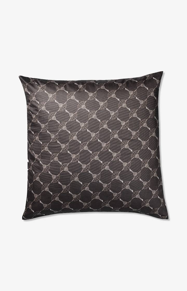 Joop Bettwäsche Cornflower Double In Shiny Black, Schwarz/Grau