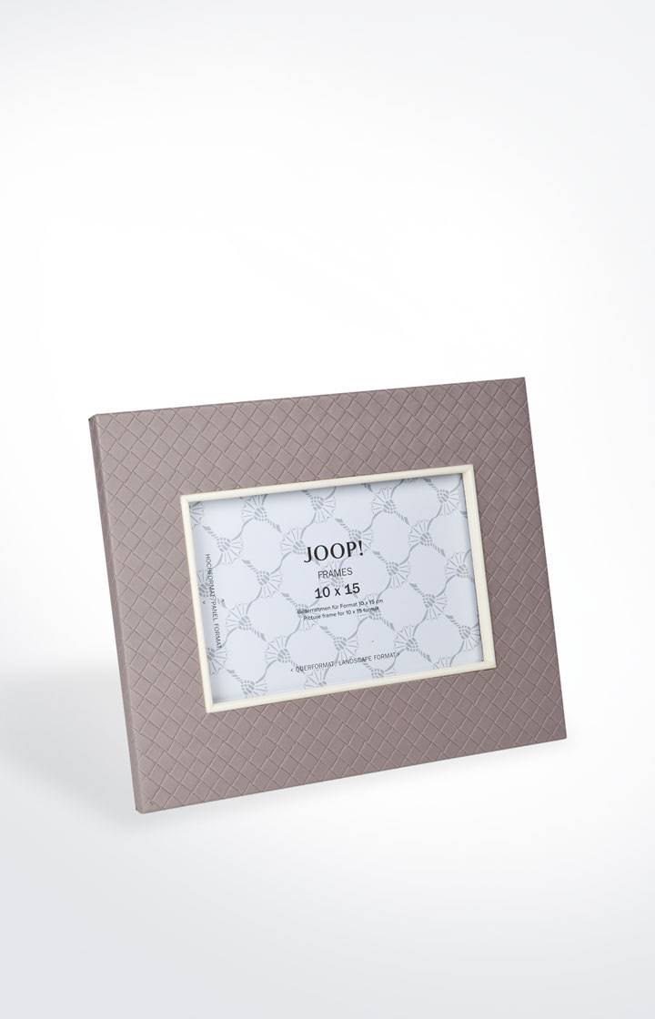Joop Bilderrahmen Homeline (für Fotos 10 x 15 cm), Grau-Rosé
