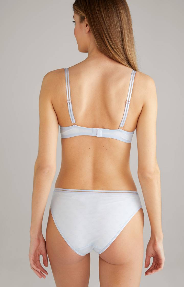 Joop Bügel-BH Mit Softcups Und Spitze In Heather Blue/Ecru