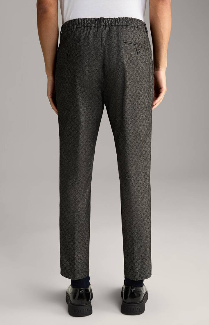 Joop Cornflower Bundfaltenhose Lester In Anthrazit Gemustert