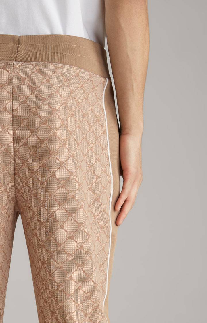 Joop Cornflower-Joggpants Taylan In Beige Gemustert