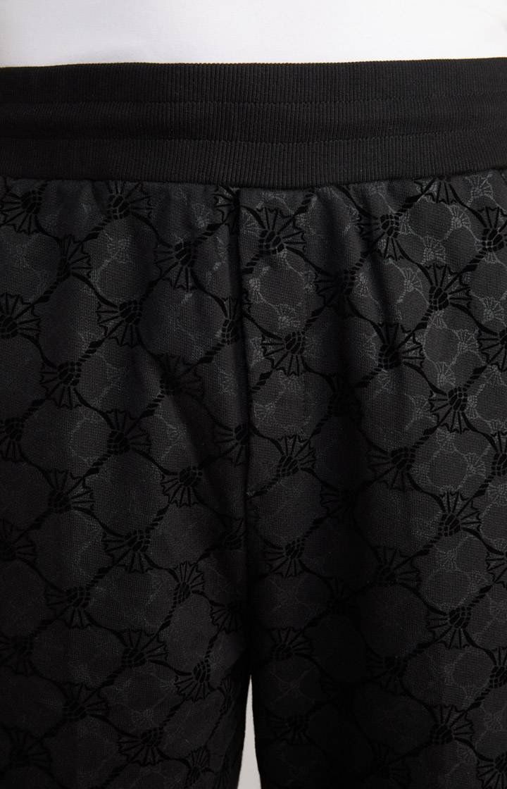 Joop Cornflower-Joggpants Thien In Schwarz Gemustert
