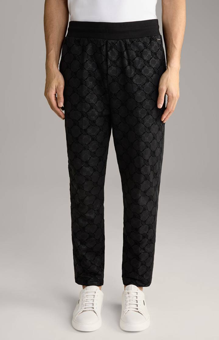 Joop Cornflower-Joggpants Thien in Schwarz gemustert