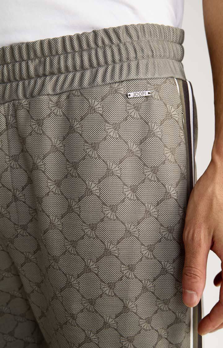 Joop Cornflower-Joggpants Tivon In Dunkelgrün Gemustert