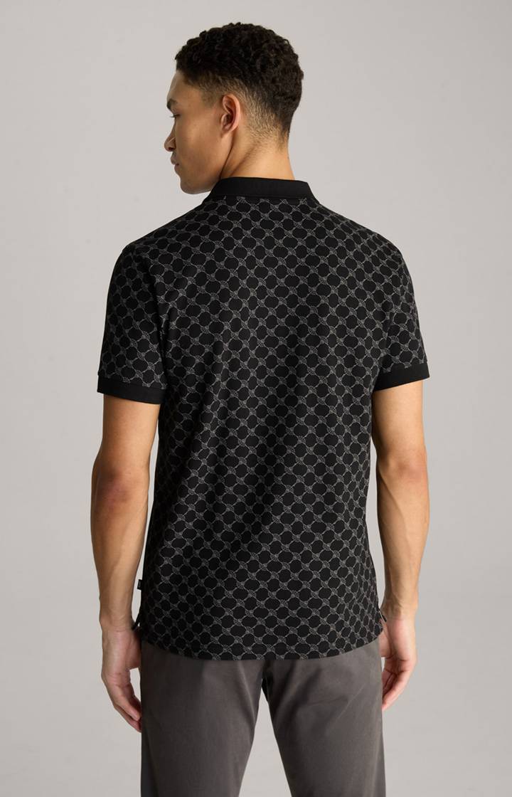 Joop Cornflower Poloshirt Paigam In Schwarz Gemustert