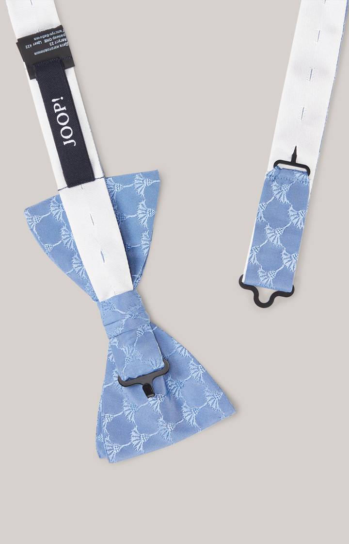 Joop Cornflower Seiden-Fliege In Hellblau Gemustert