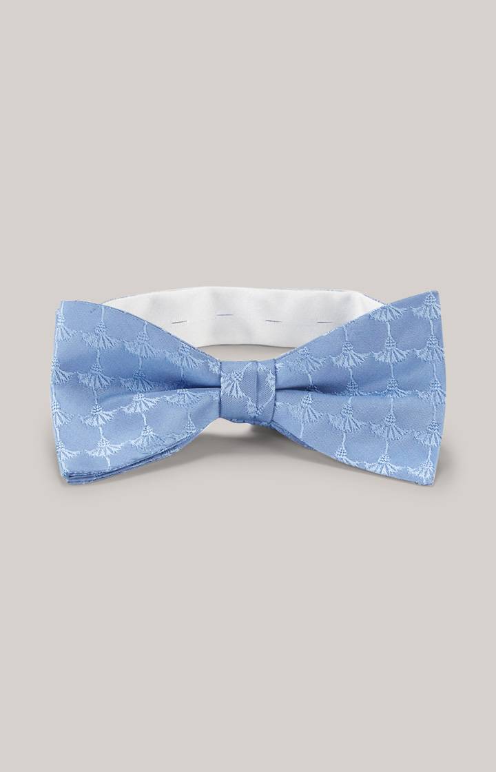 Joop Cornflower Seiden-Fliege in Hellblau gemustert