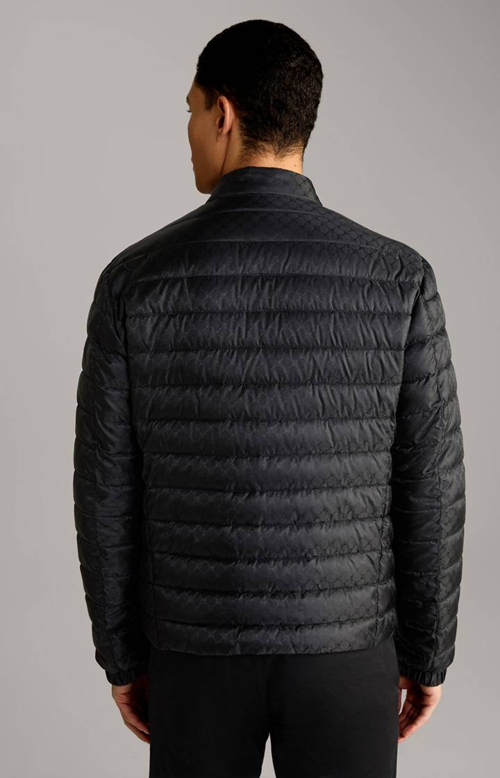 Joop Cornflower-Steppjacke Luke In Schwarz Gemustert