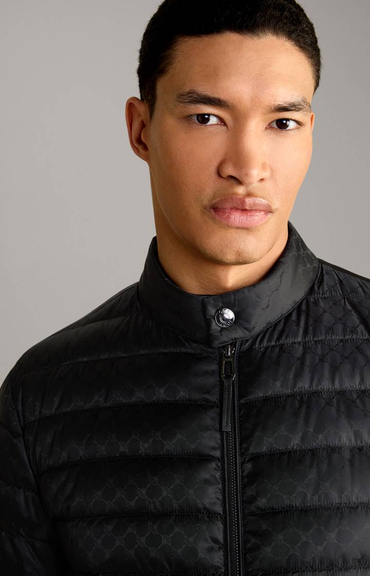 Joop Cornflower-Steppjacke Luke In Schwarz Gemustert