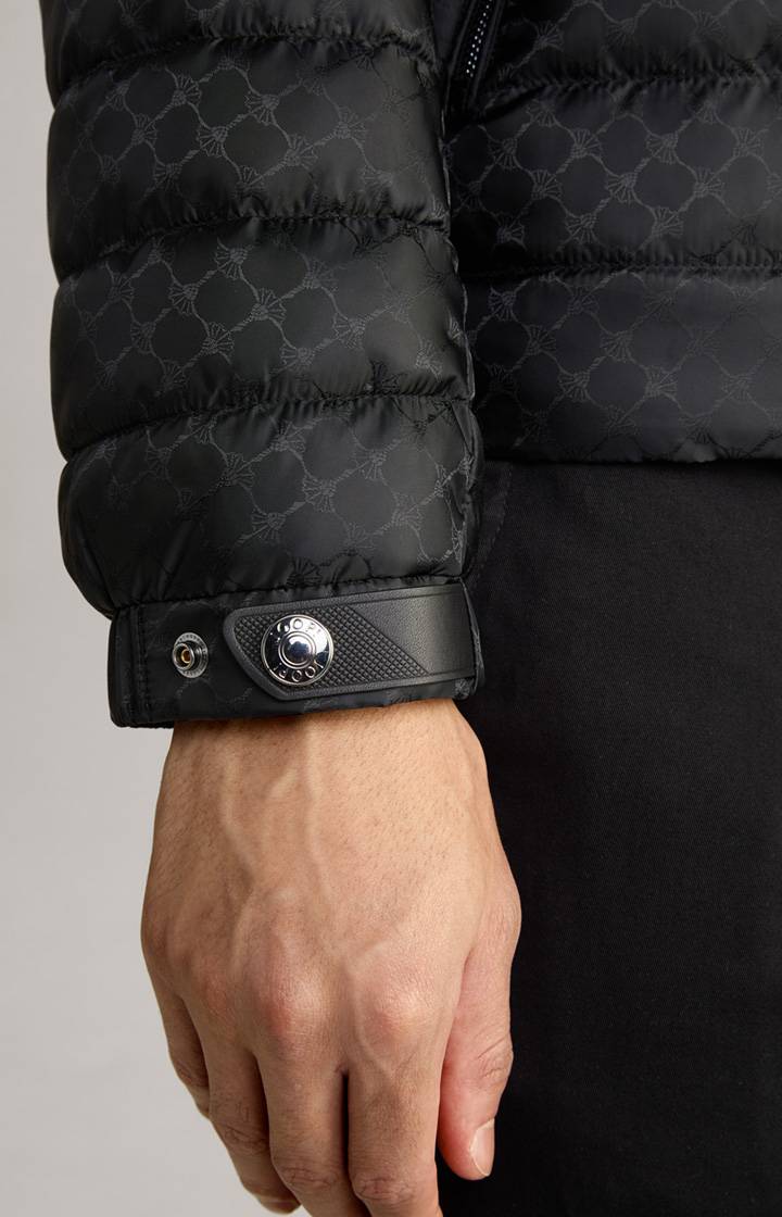 Joop Cornflower-Steppjacke Luke In Schwarz Gemustert