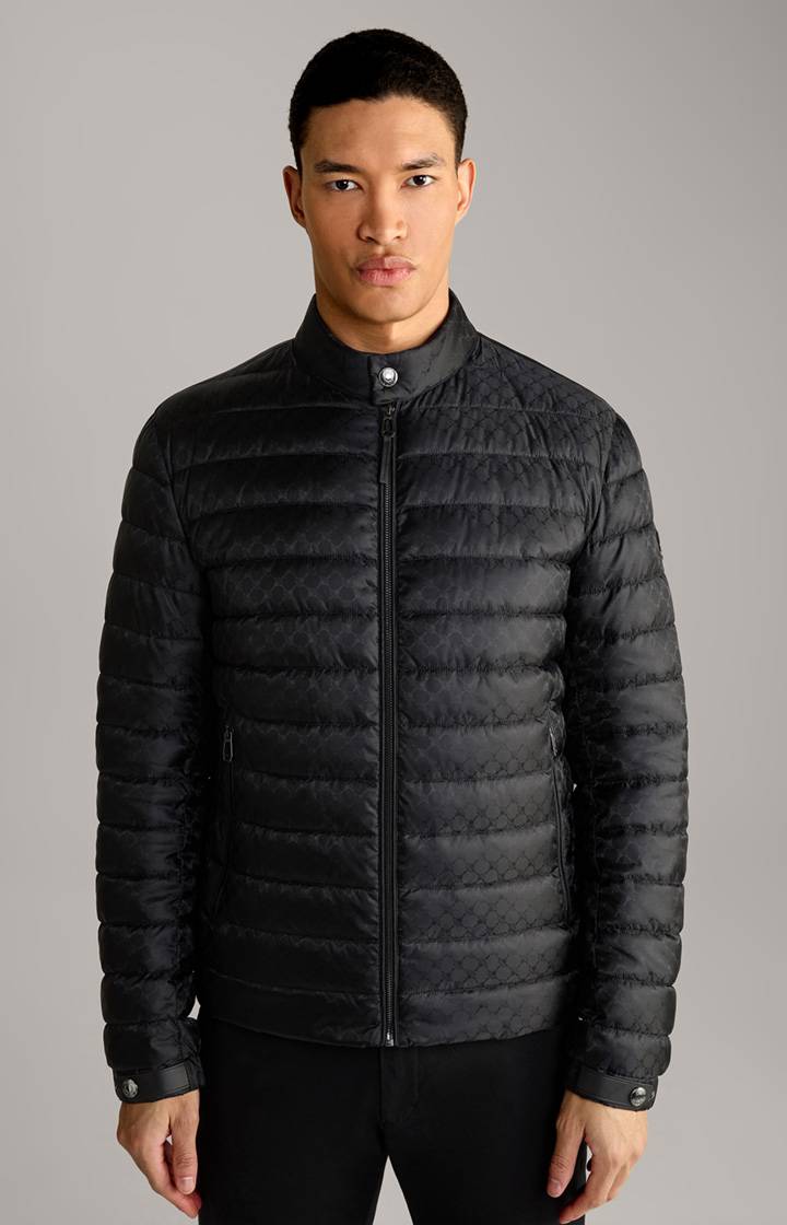 Joop Cornflower-Steppjacke Luke in Schwarz gemustert