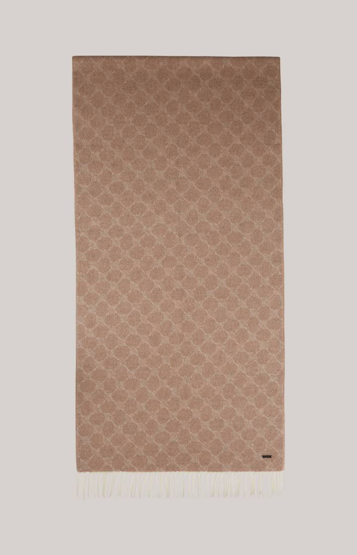 Joop Cornflower-Strick-Schal Fabio In Hellbraun Gemustert