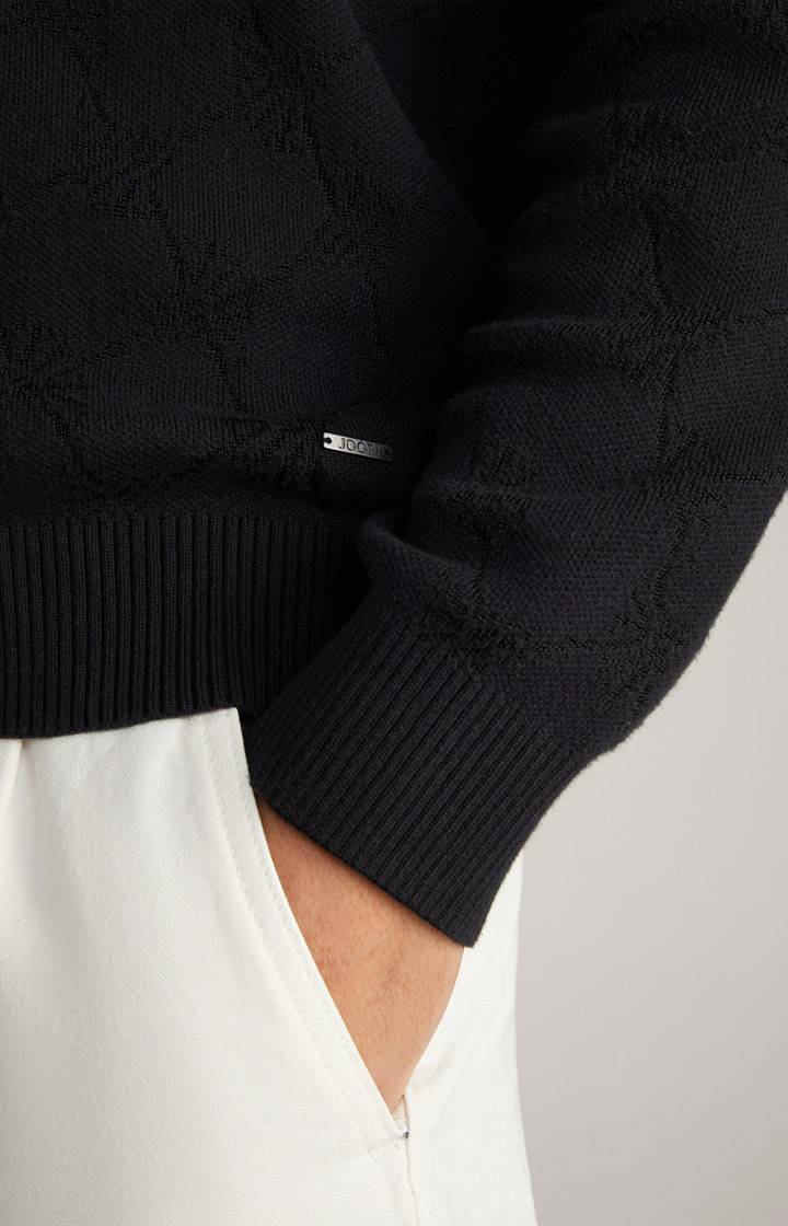 Joop Cornflower-Strickjacke Raveno In Schwarz Gemustert