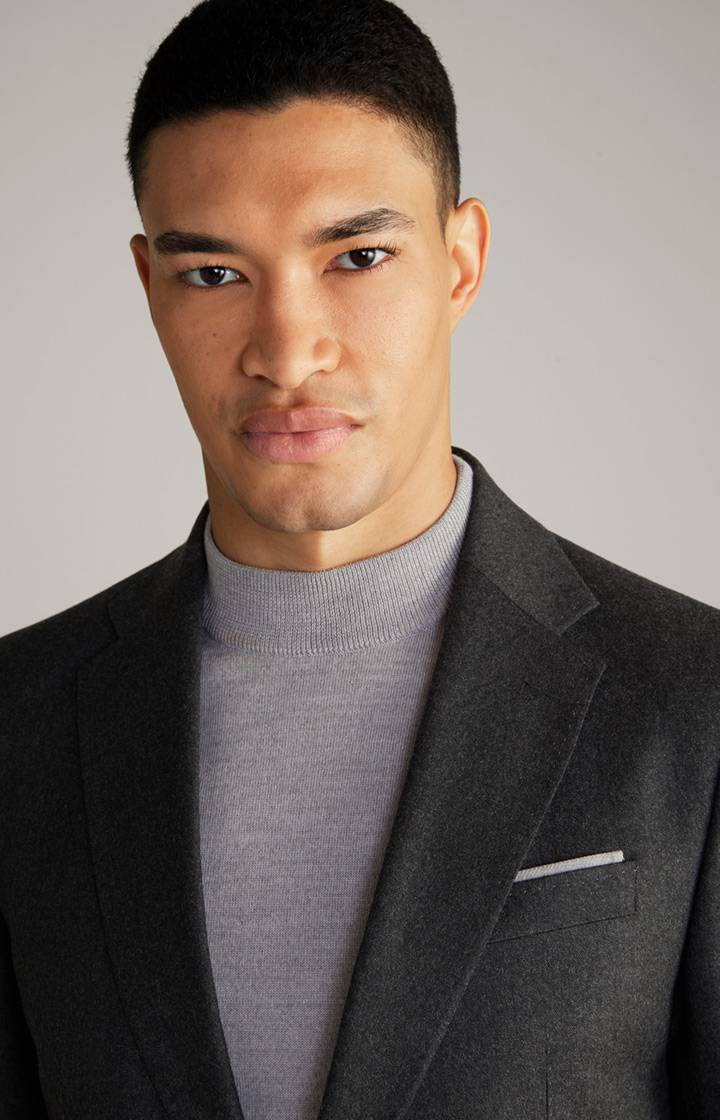 Joop Flanell-Anzug Haspar-Bloom In Dunkelgrau Meliert