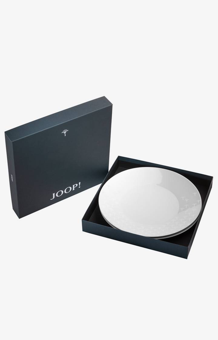 Joop Frühstücksteller Faded Cornflower - 2er Set In Weiß