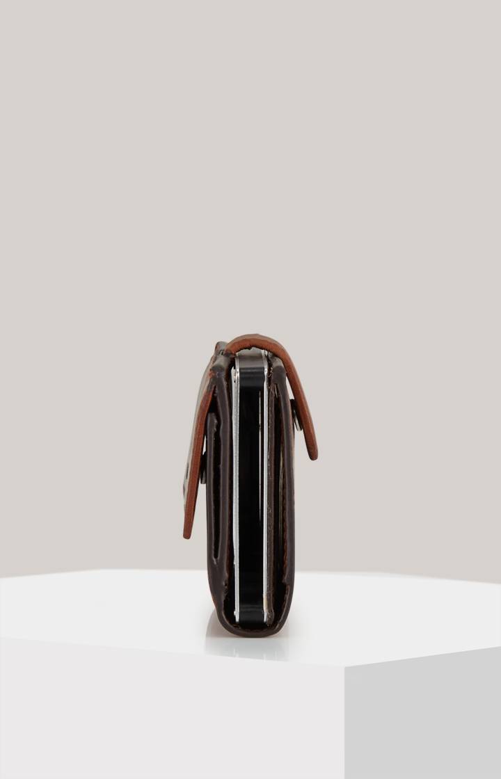 Joop Geldbörse Loreto C-Three E-Cage In Cognac-Braun