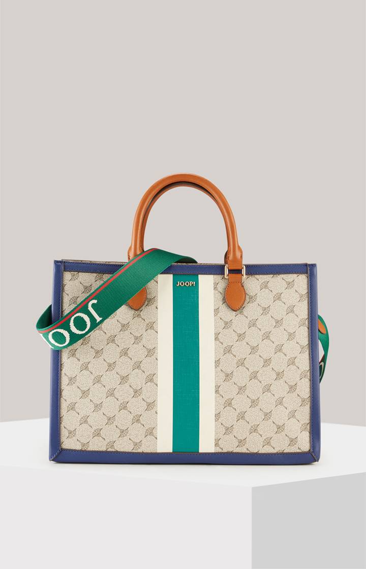 Joop Handtasche Mazzolino Due Aurelia in Taupe/Grün/Blau
