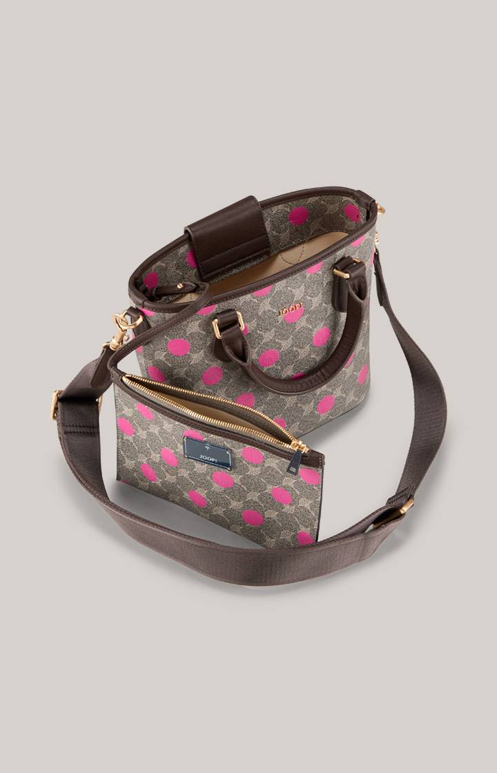 Joop Handtasche Mazzolino Punti Leslie Small In Pink/Braun