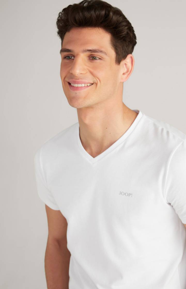 Joop 2er-Pack Feiner Stretch T-Shirts In Weiß