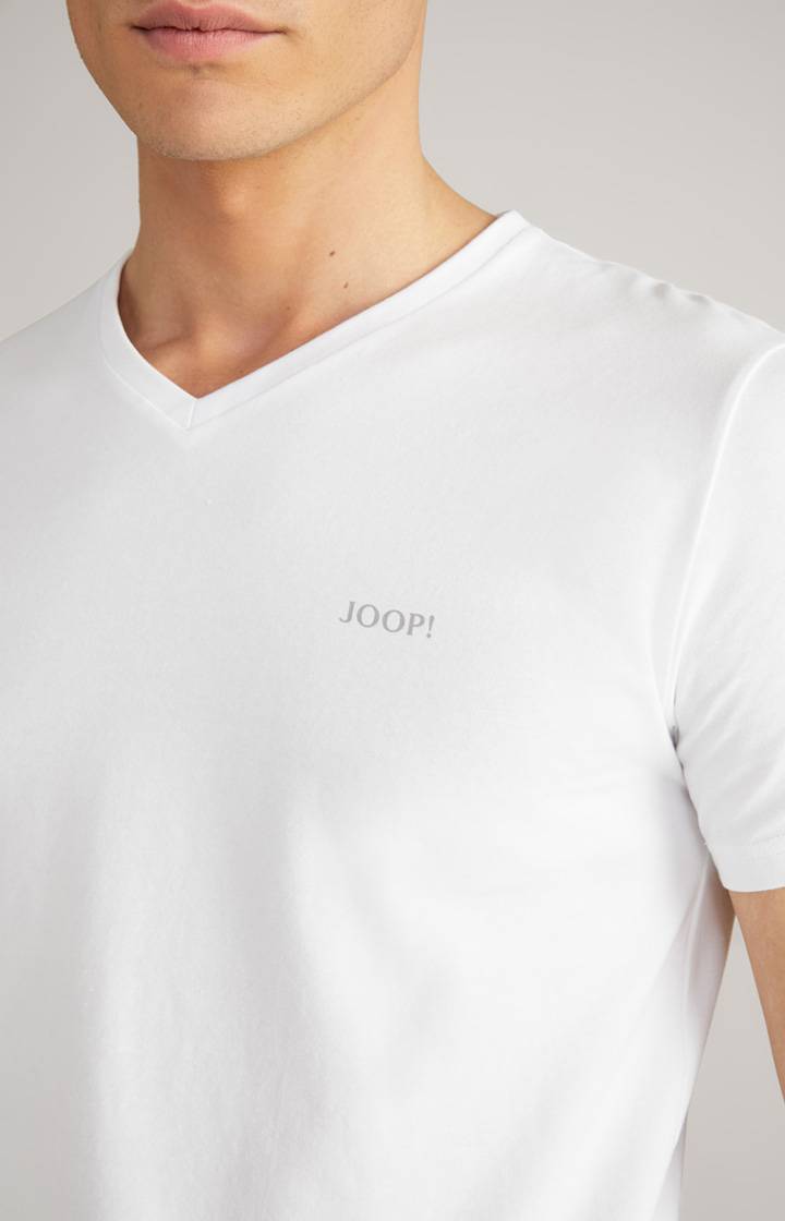 Joop 2er-Pack Feiner Stretch T-Shirts In Weiß