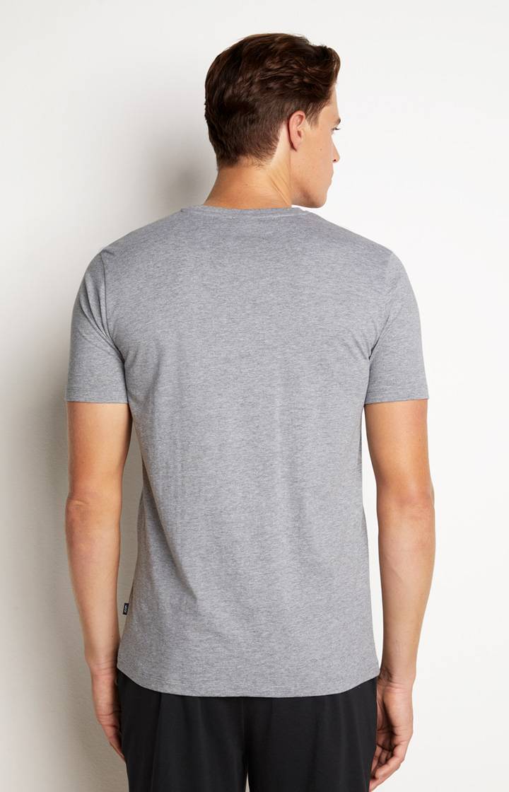 Joop 2er-Pack Fine Cotton T-Shirts In Grau Meliert
