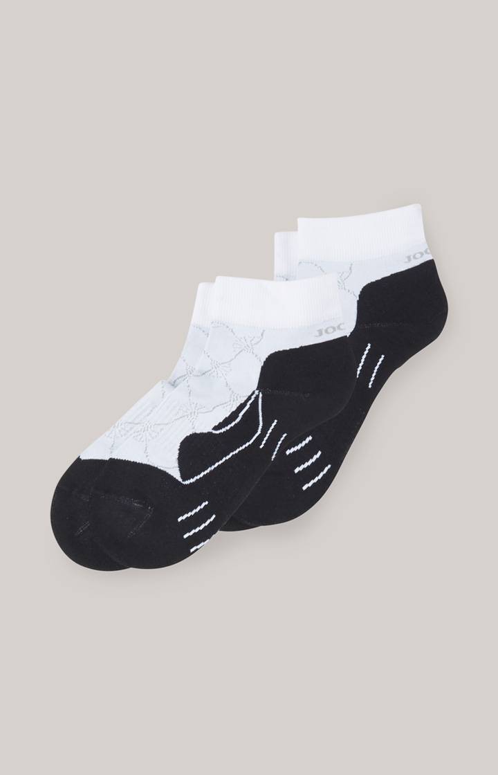 Joop 2er-Pack Sneaker-Socken in Navy/Weiß