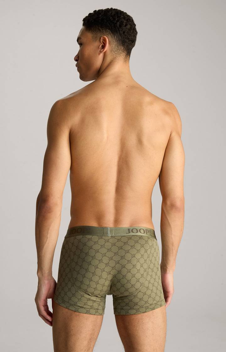 Joop 3-er Pack Boxer In Oliv/Weiß/Blau Gemustert