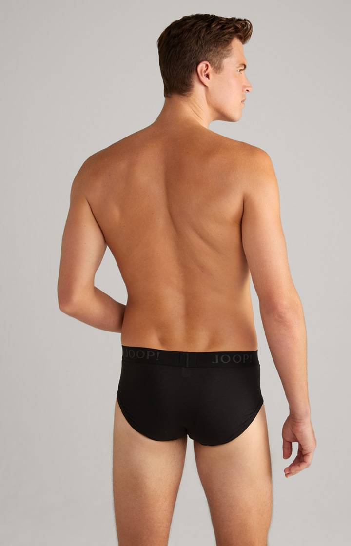 Joop 3er-Pack Fine Cotton-Stretch Slips In Schwarz