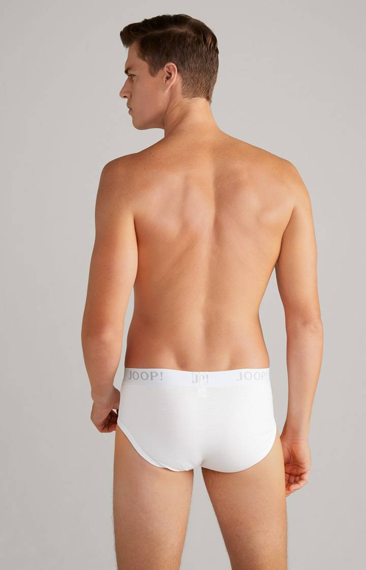 Joop 3er-Pack Fine Cotton-Stretch Slips In Weiß
