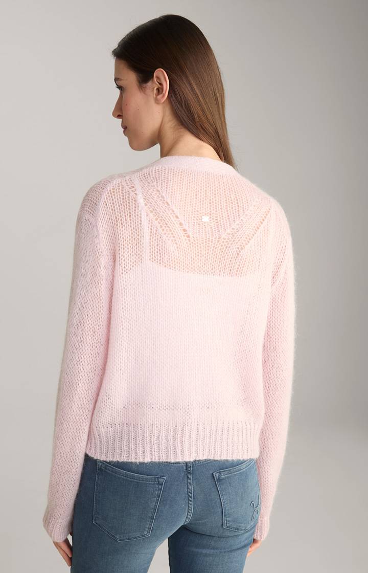 Joop Alpaka-Mix-Cardigan In Rosé
