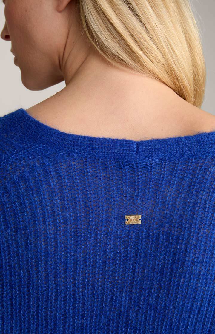 Joop Alpaka-Mix-Pullover In Blau