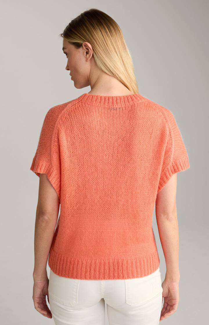 Joop Alpaka-Mix-Pullover In Orange