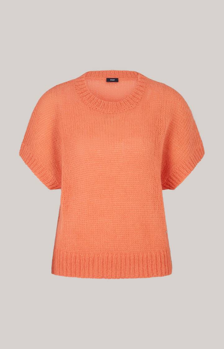 Joop Alpaka-Mix-Pullover In Orange