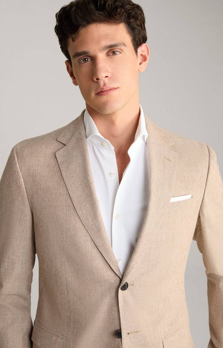 Joop Anzug Damon-Gun In Beige Strukturiert