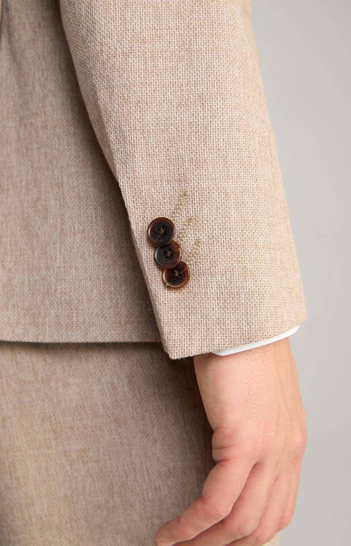 Joop Anzug Damon-Gun In Beige Strukturiert