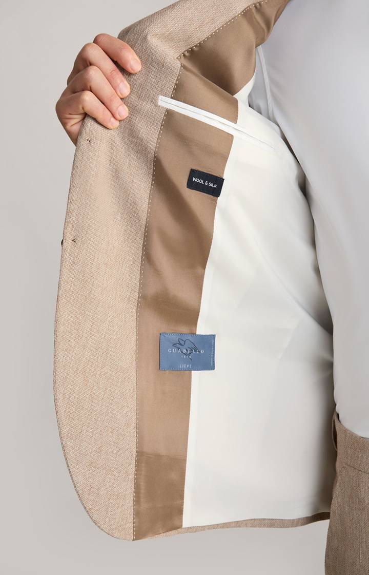 Joop Anzug Damon-Gun In Beige Strukturiert