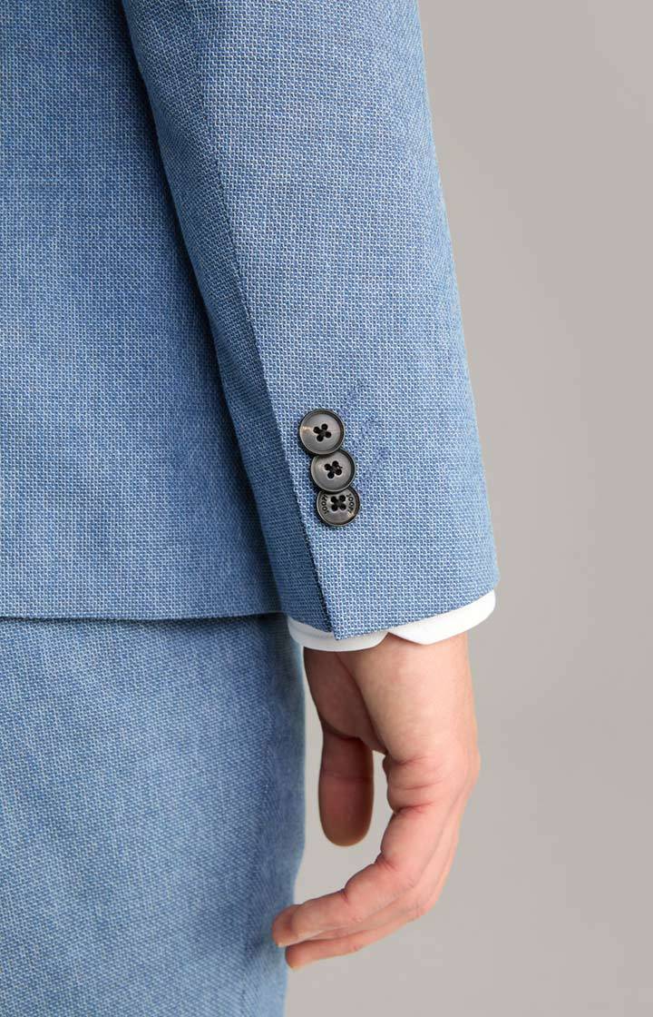 Joop Anzug Damon-Gun In Hellblau Strukturiert