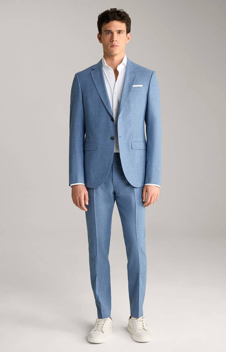 Joop Anzug Damon-Gun in Hellblau strukturiert