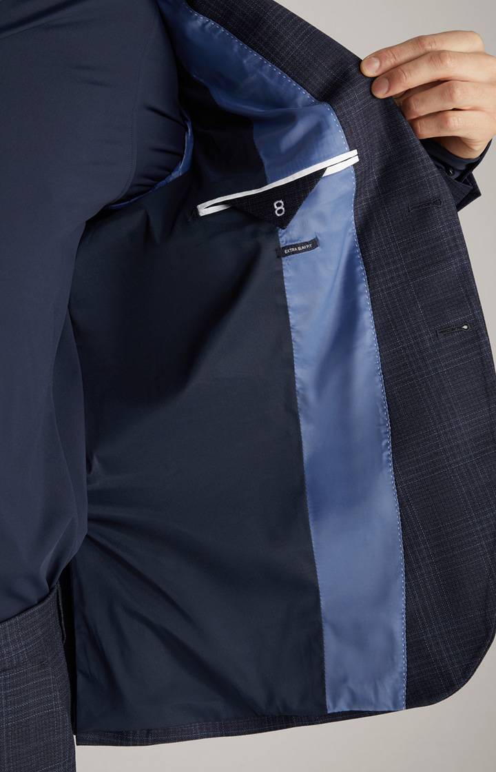 Joop Anzug Damon-Gun In Navy Kariert