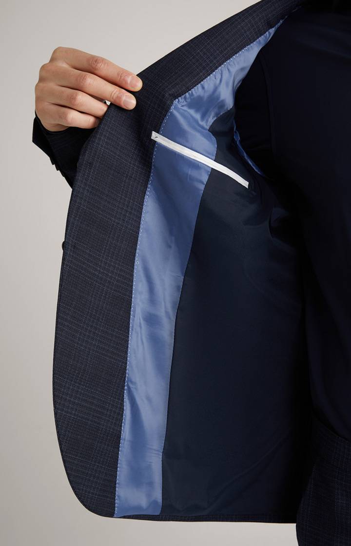 Joop Anzug Damon-Gun In Navy Kariert