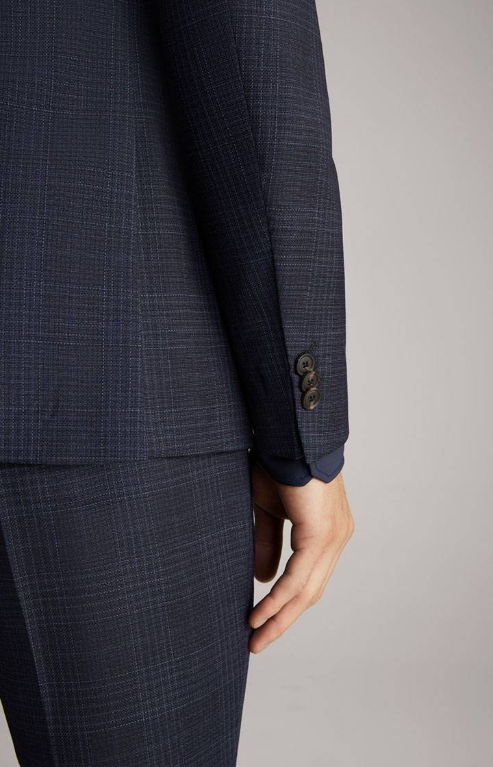 Joop Anzug Damon-Gun In Navy Kariert