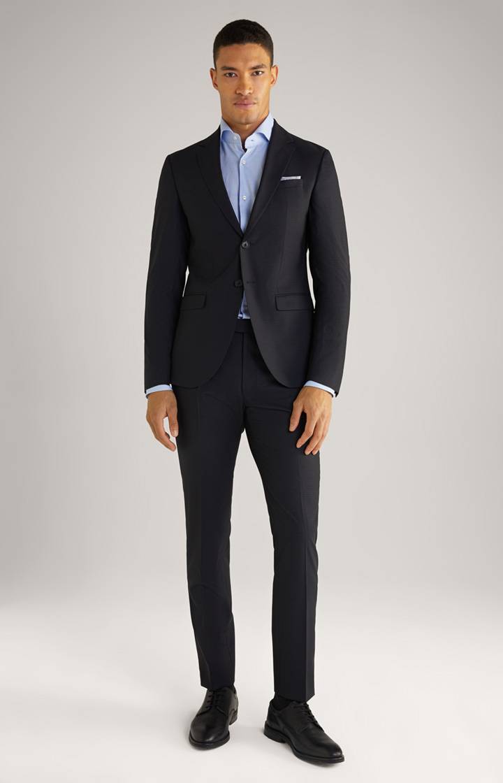 Joop Anzug Damon-Gun in Navy kariert