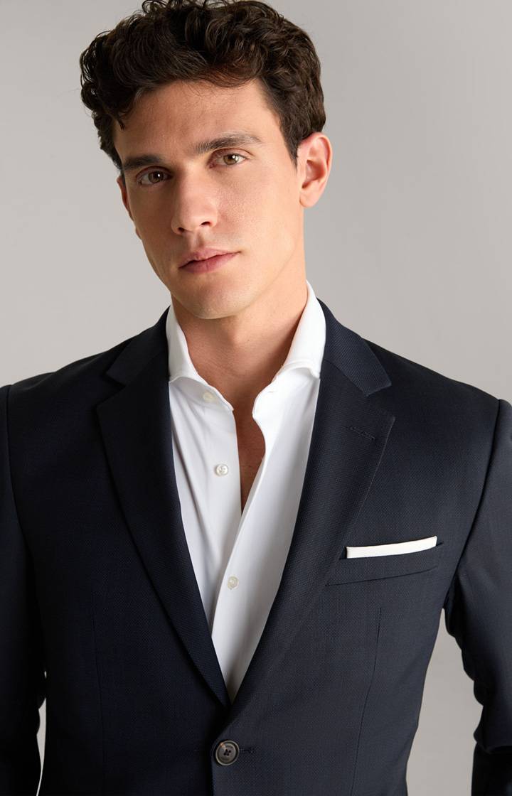 Joop Anzug Damon-Gun In Navy Meliert